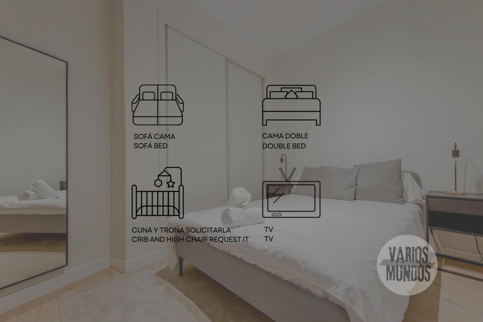 Ny Style Apt 5P En San Mateo Centro Chueca-Malasana E1 Madryt Zewnętrze zdjęcie